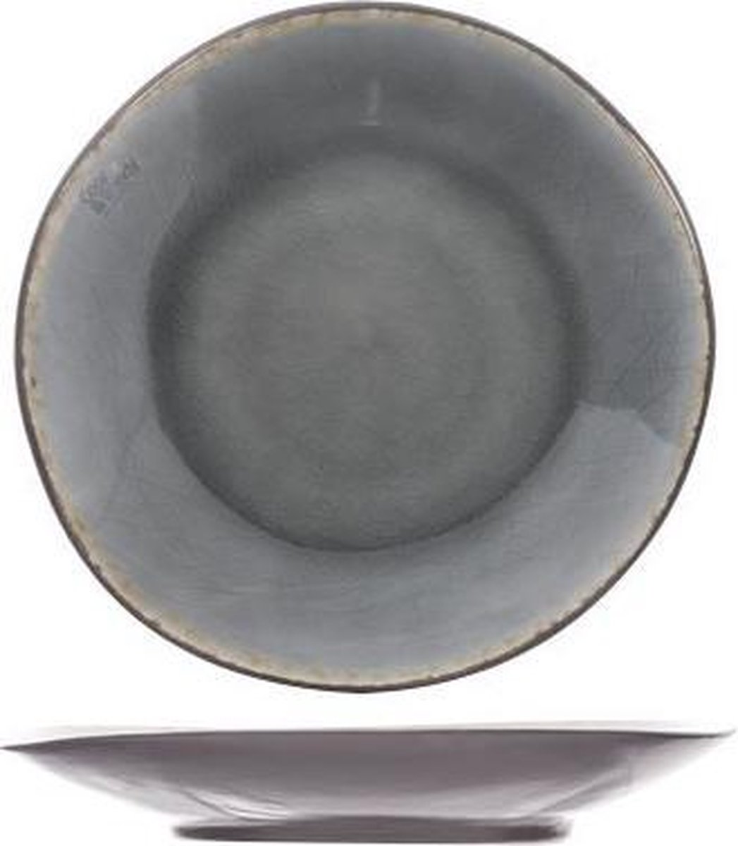 Cosy & Trendy Laguna Blue-Grey Bordje Ø13,5cm ( Set van 6 )