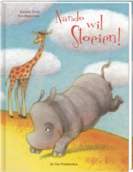 Cover van het boek 'Nando wil stoeien !'