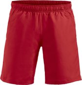 Hollis sport shorts rood/wit s