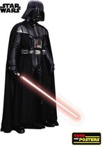 Star Wars muurstickers: Darth Vader muursticker Lifesize scale 1:1