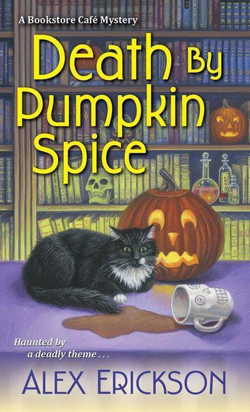 A Bookstore Cafe Mystery 3 - Death by Pumpkin Spice - cover
