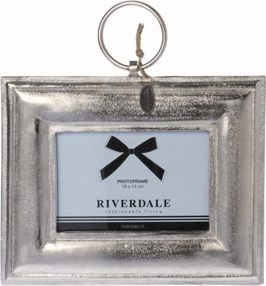 Kort leven voelen cliënt Riverdale Fotolijst - Vintage - Nickel - 13x18 cm | bol.com