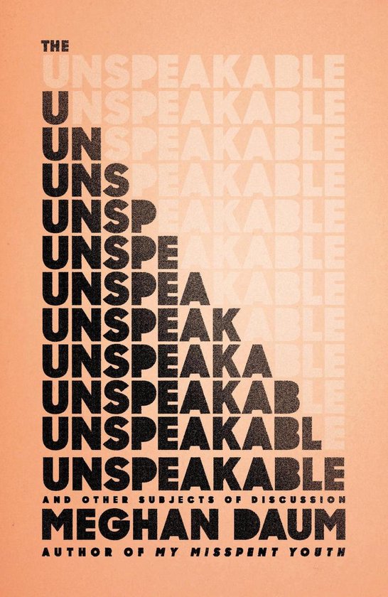 The Unspeakable - cover
