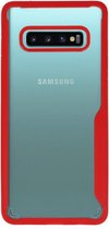 Rood Focus Transparant Hard Cases voor Samsung Galaxy S10 Plus