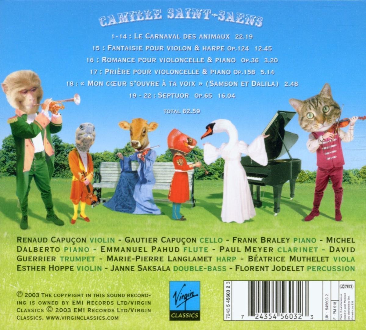 Saint-Saëns: Le carnaval des animaux - Album by Camille Saint-Saëns