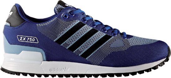 adidas ZX 750 WV Sneakers Heren Sneakers - Maat 42 - Mannen - blauw/zwart adidas ZX 750 WV Sneakers Heren Sneakers - Maat 42 - Mannen - blauw/zwart