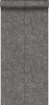 Origin Wallcoverings behangpapier steen donker taupe - 347407 - 53 cm x 10,05 m