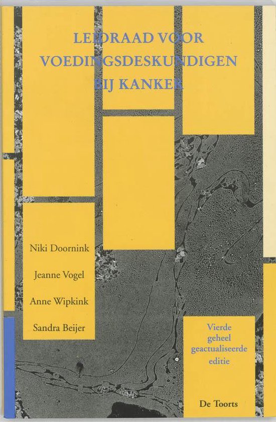 Leidraad Voor Voedingsdeskundigen Bij Kanker - cover