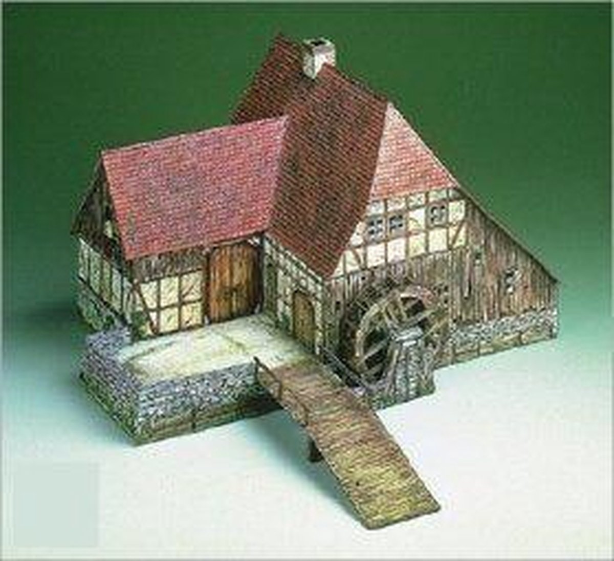 Bouwplaat Watermolen