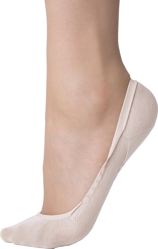 Steps Onzichtbare Ballerina Sok Dames Polyamide Massage 6 paar
