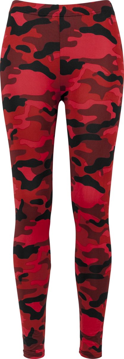 Urban Classics Camo Dames Legging camouflage S Print