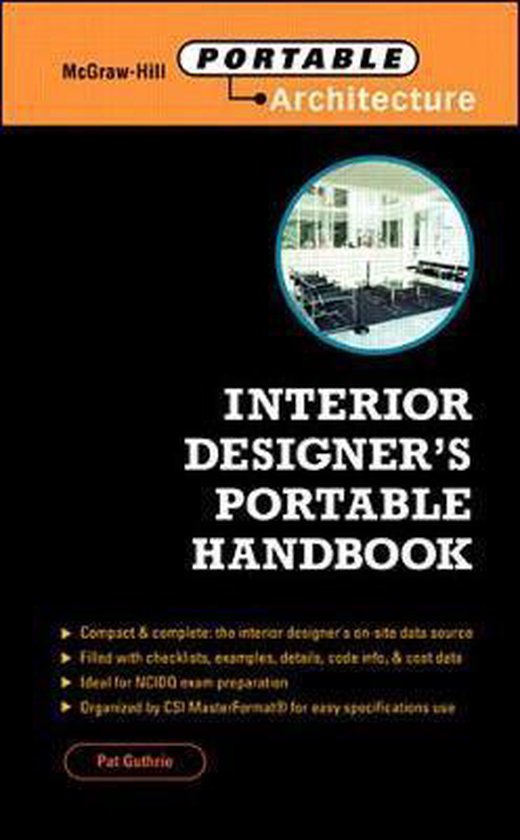 Interior Designer's Portable Handbook - cover
