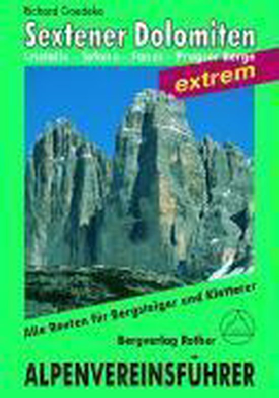 Cover van het boek 'Sextener dolomiten extrem'