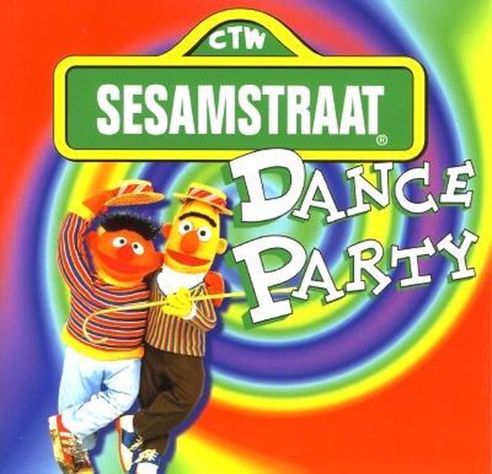 Sesamstraat dance party CD