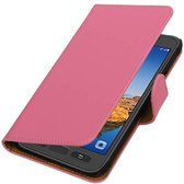 Bookstyle Wallet Case Hoesjes voor Galaxy S7 Active G891A Roze