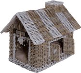 Happy-House Panier pour Chien / Panier pour Chat Maison Villa Reed - 42X62X59 CM