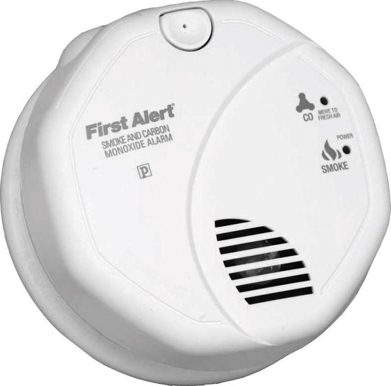 First Alert SCO5CE Combimelder Rookmelder en koolmonoxidemelder in één (inclusief...