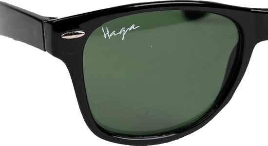 Haga Zonnebrillen - Haga Eyewear zonnebril kind wayfarer zwart - 5-10 jaar van HAGA Eyewear — afbeelding 3