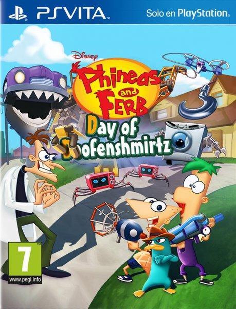PS Vita PHINEAS & FERB DAY OF DOOFENSMIRTZ