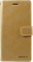Mercury Goospery - iPhone X Hoesje - Wallet Case Cabello Goud