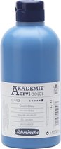 Schmincke AKADEMIE® Acryl color , cerulean blue (449), dekkend, 500 ml/ 1 fles