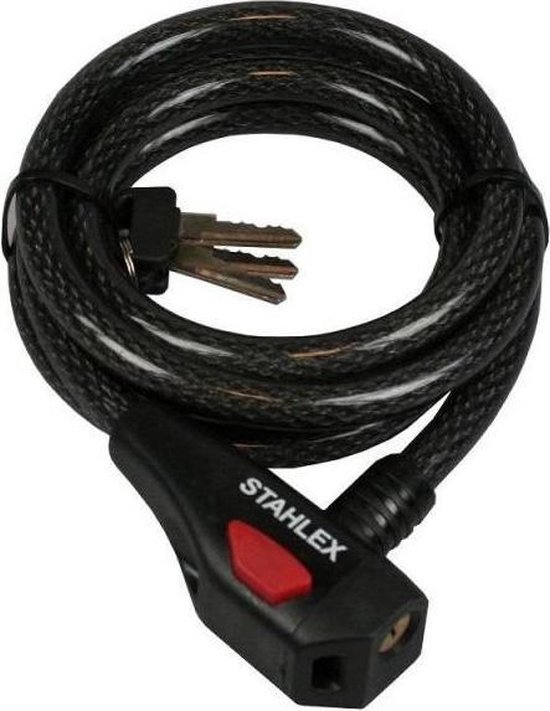 Cable lock 531 12 x 1800 stahlex 