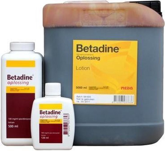 Betadine oplossing - REG NL 3400 | bol.com