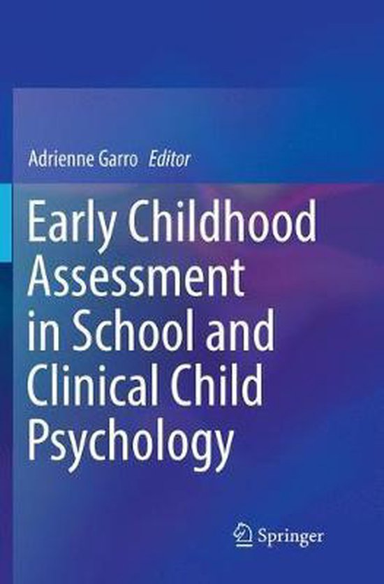 Early Childhood Assessment in School and Clinical Child Psyc ... - cover