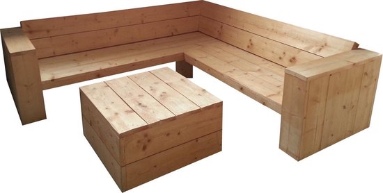 - Hoeksalon set van steigerhout bouwpakket | bol.com
