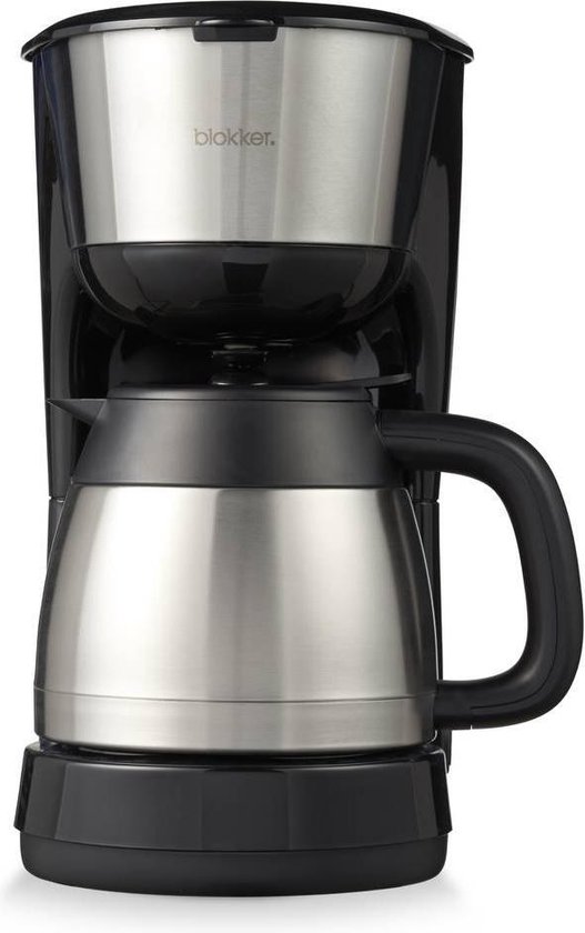 Opties voor koffiebereiding - Blokker BL-21001 - Blokker Koffiezetapparaat met Thermoskan - 1 Liter - voor Filterkoffie - Zwart