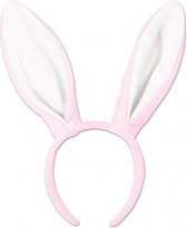 Bunny oren roze met wit voor volwassenen