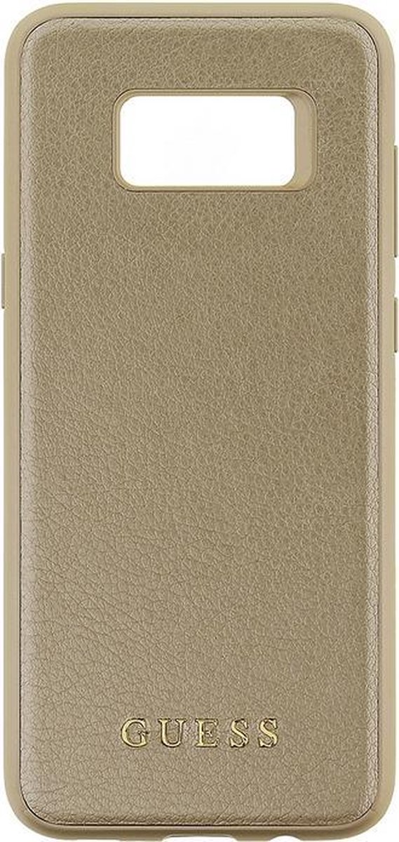 Guess IriDescent Back Case - Geschikt voor Samsung Galaxy S8 Plus - Goud
