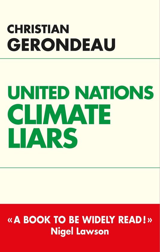 United nations climate liars - cover