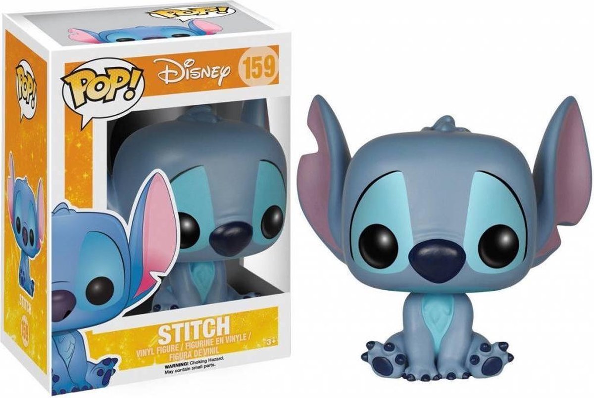 Funko Pop! Stitch (Seated) #159 Disney ! - Verzamelfiguur - Funko