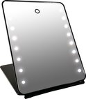 Gérard Brinard verlichte spiegel i-pad LED spiegel accu/USB laad kabel - 16x LED + touch knop