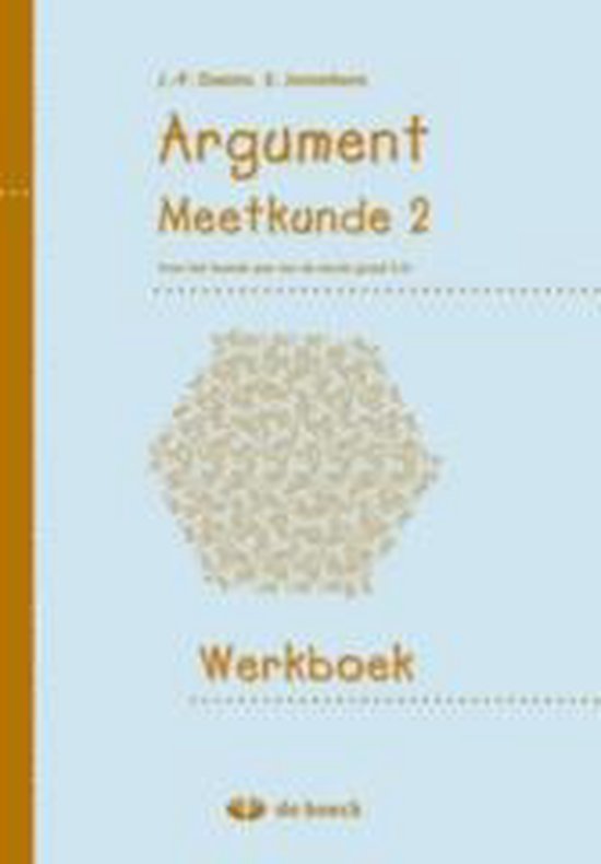 Cover van het boek 'Argument 2 - meetkunde - werkboek'