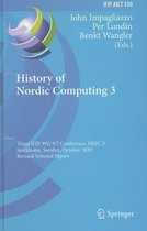 History of Nordic Computing 3