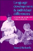Language Development and Individual Differences