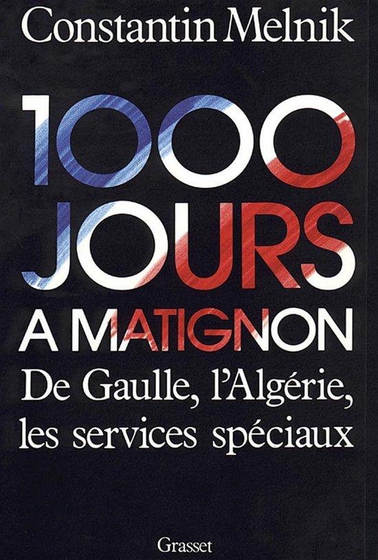 Mille jours à Matignon - cover