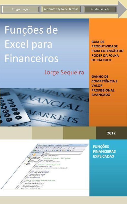 Funções de Excel para Financeiros - cover
