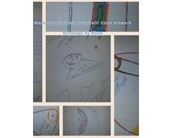 Mark Xiornik Rozen Pettinelli Color Artwork Drawings by Hand