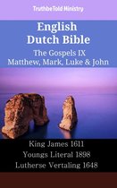 Parallel Bible Halseth English 2379 - English Dutch Bible - The Gospels IX - Matthew, Mark, Luke & John