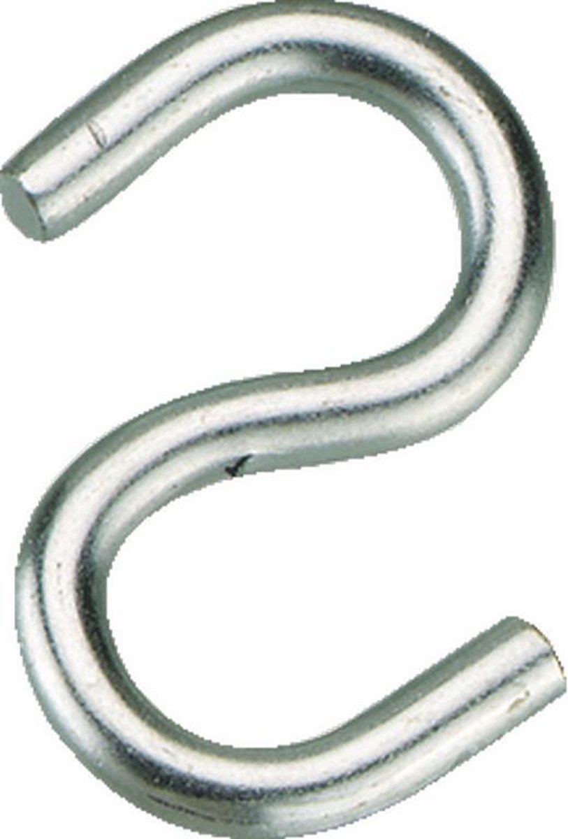 ERIC s-haak v/ketting CADDY S, staal, dikte 5mm, el verz