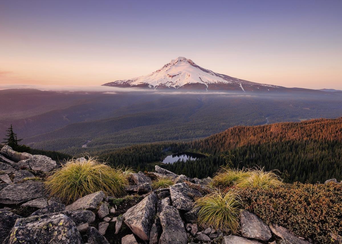 bol com Ravensburger puzzel Stratovulkaan  Mount Hood 