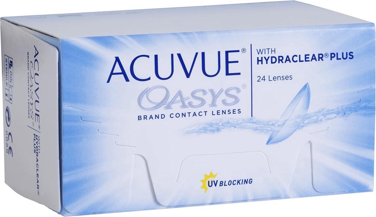+0,50  - ACUVUE OASYS - 24 pack - Weeklenzen   -  Contactlenzen - BC 8,80