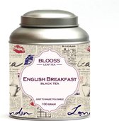 English Breakfast | zwarte thee | losse thee | 100g | in theeblik