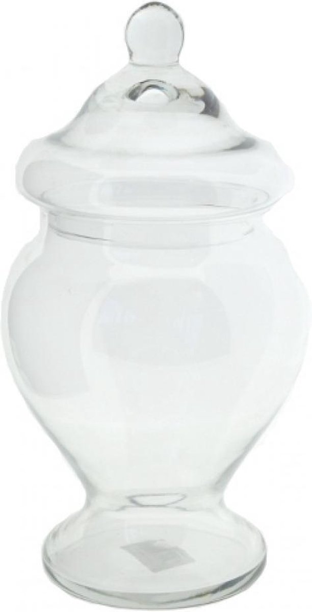 Glazen voorraad pot met deksel - 29 cm - Cosii