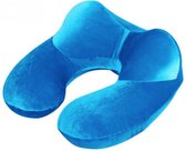 Nekkussen blauw reiskussen vliegtuig