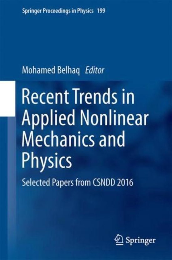 Springer Proceedings in Physics199- Recent Trends in Applied ... - cover