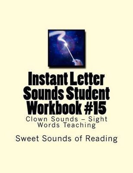 Instant Letter Sounds Student Workbook #15 - cover